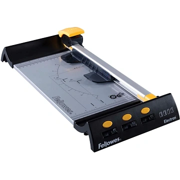 Резак роликовый FELLOWES ELECTRON A4, 4 стиля резки, до 10 л., длина резки 320 мм, FS-54104