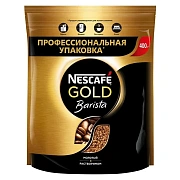 Кофе Nescafe Gold Barista раств.400г пакет,747710