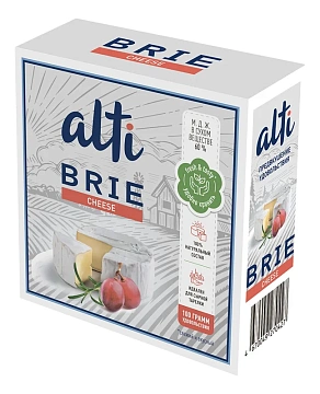 Сыр Alti Brie мягкий 60%, 100г