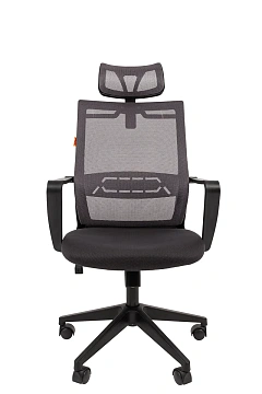 Кресло офисное Chairman 545 ткань, серая
