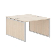 Стол 2-х местный XQPWST 1214 Бук Тиара/Алюминий 1200х1406х750 XTEN-QP