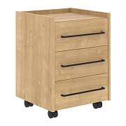 Тумба мобильная LMC-3D.A Дуб Бофорд 461х445х636 LOFTIS