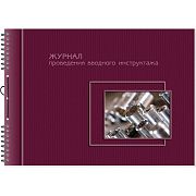 Журнал проведения вводного инструктажа (по ТБ, ОТ, пож.безопасн.и др.) 2313