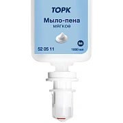 Картридж с жидким мылом-пеной одноразовый Tellus/TORK (Система S4) Advanced, мягкое, 1 л, 520511