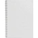 Тетрадь общая Attache Cristal,120л,клет,А4,спир,обл.мел.карт