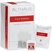 Чай ALTHAUS 'Wild Berries' фруктовый, 20 пакетиков в конвертах по 2,75 г, ГЕРМАНИЯ, TALTHB-DP0038