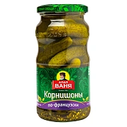 Огурцы Дядя Ваня Корнишоны по-французски, 460г