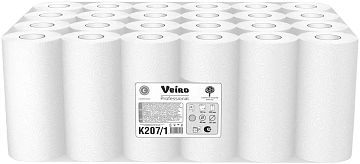 Бумажные полотенца Veiro Comfort 207 К/1, 2 слоя, 2 рулона, белые, 12.5м