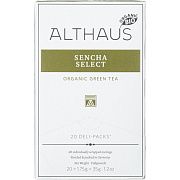 Чай зеленый в пакетиках Althaus Bio Sencha Select 20пакx1,75гр