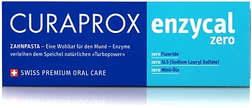 Зубная паста Curaprox Enzycal Zero, 75мл