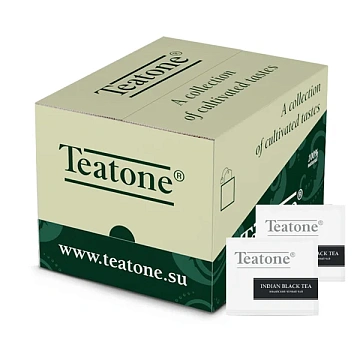 Чай Teatone Indian Black Tea, черный, 300 пакетиков, для сегмента HoReCa