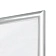 Фоторамка Мирам серебряная А4, 21 x 29.7см