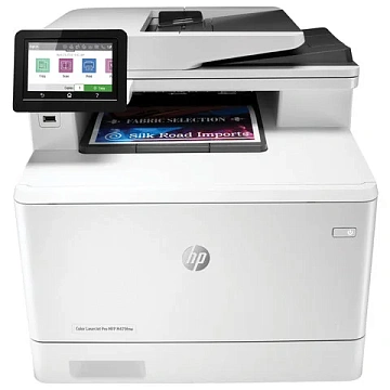 МФУ лазерное ЦВЕТНОЕ HP Color LaserJet Pro M479fnw '4 в 1', А4, 27 стр./мин., 50000 стр./мес., АПД,