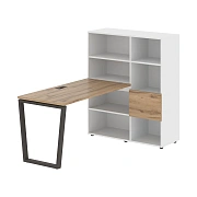 Рабочая станция EVRST 1113 Дуб Денвер светлый/Мокко 1790х1120х1355 EDIS