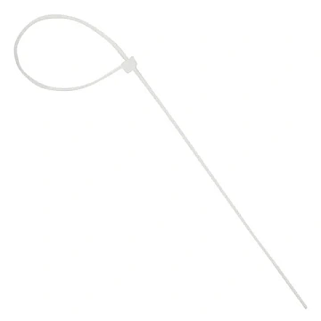 Хомуты (стяжки) нейлоновые, 3,6 мм х 200 мм, комплект 100 шт., белые, европодвес, 57-0200