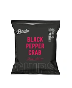 Чипсы Bruto Black Edition Краб с черным перцем, 75г