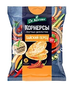 Чипсы кукурузно-рисовые Dr. Korner Тайский перец, 50г