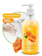 Крем-мыло жидкое Milana молоко и мед с дозатором 500мл
