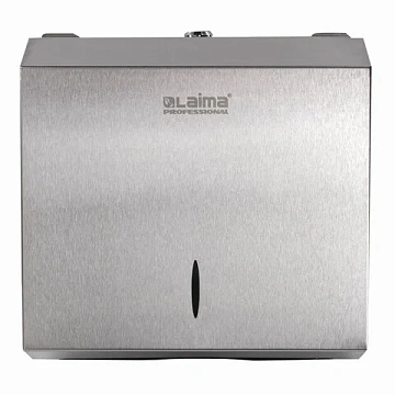 Диспенсер для полотенец LAIMA PROFESSIONAL INOX, (Система H3) V-сложения, нержавеющая сталь, матовый