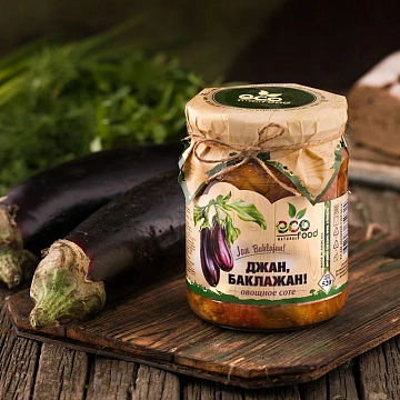 Соте овощное EcoFood Джан Баклажан, 520г