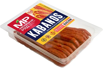 Колбаски Мясницкий ряд Kabanos бекон сырокопченые, 200г