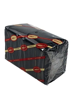 Салфетки сервировочные Big Pack 24х24см, черные, 1 слой, 400шт