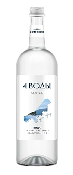Вода Абрау Дюрсо 4 воды негазированная, 750мл