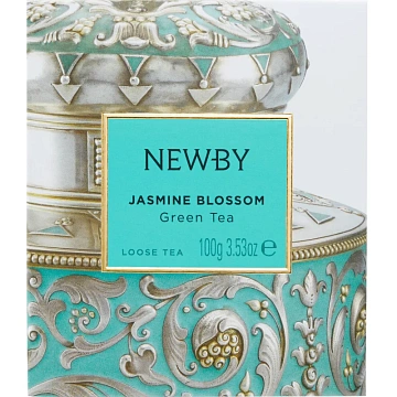 Чай зеленый Newby цветок жасмина, 100г