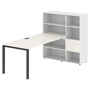 Рабочая станция EURST 1217 Ясень Траун/Мокко 2190х1250х1355 EDIS