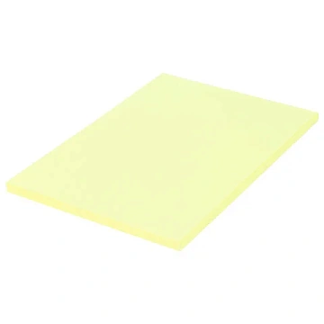 Бумага цветная BRAUBERG, А4, 80 г/м2, 100 л., пастель, желтая, для офисной техники, 112446