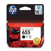 Картридж струйный HP 655 CZ109AE чер. для DJ Ink Advantage 3525/4625/5525