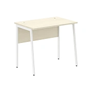 Стол прямой СП-1.1P Клен*/Белый 900х608х755 IMAGO PLUS
