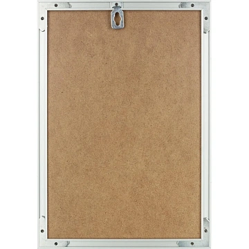 Рамка А4 21x30 см Комус/ATTACHE металлический багет 9мм серебристая