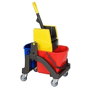 Тележка уборочная Vermop Аква 17л/6л, с вертикальным отжимом, 0349