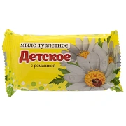 Мыло туалетное 100 г, КМЗ, ДЕТСКОЕ 'Ромашка'