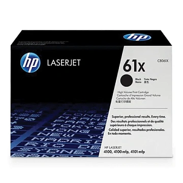 Картридж лазерный HP (C8061X) LaserJet 4100/4100N/4100DTN/4100mfp, черный, оригинальный, ресурс 1000