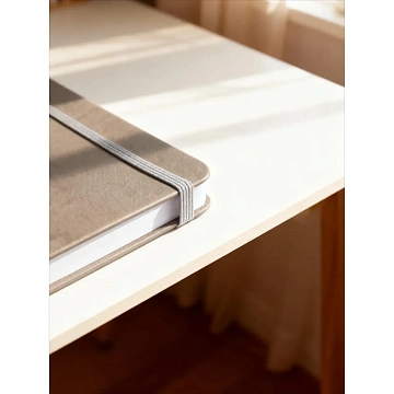 Ежедневник недатированный , серый, А5, 140x200мм, 136 л. ATTACHE