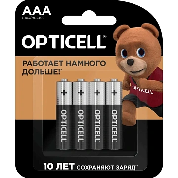 Батарейка OPTICELL Basic AAA 4шт/уп
