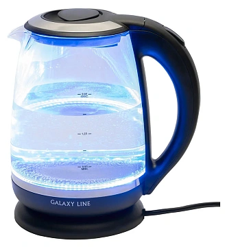 Чайник электрический Galaxy Line GL 0559 черный, 2л, 2200Вт