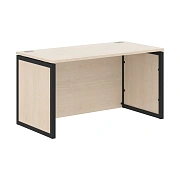 Стол прямой XQPST 147H Бук Тиара/Антрацит 1400х700х750 XTEN-QP