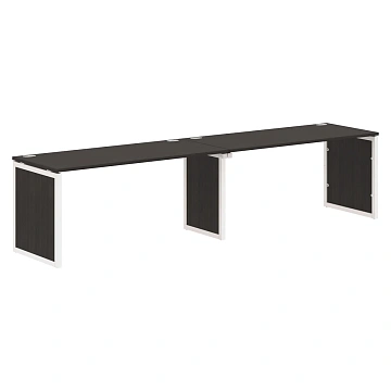 Стол 2-х местный XQPWST 3270 Дуб Юкон Модерн/Белый 1600х700х750 XTEN-QP