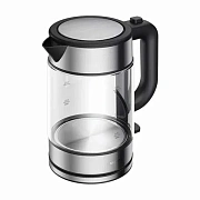 Чайник XIAOMI Electric Glass Kettle, 1,7 л, 2200 Вт, закрытый нагревательный элемент, стекло, черный