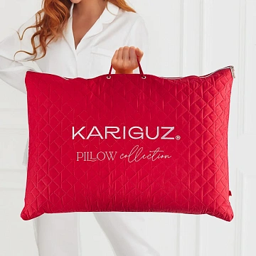 Подушка Kariguz белый гусиный пух 100%, 50 x 68см