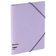 Папка на резинке Berlingo 'Instinct' А4, пластик, 600мкм, лаванда