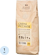 Кофе натуральный жареный в зернах Деловой Стандарт Piccante Crema, 1кг