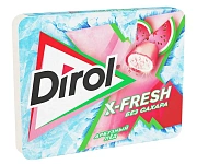 Резинка жевательная Dirol X-Fresh Арбуз, 16г x 12 шт