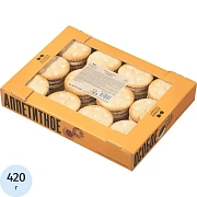 Печенье сдобное Деловой Стандарт с глазурью, 420 гр