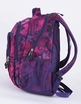 Рюкзак Pulse BACKPACK TEENS VIOLET STARS, 43х28х22 см