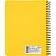 Бизнес-тетрадь А5,96л,кл,спир,пластик,тон.бл. Attache Bright colours Желтый