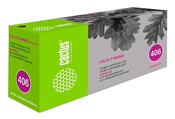 Картридж лазерный Cactus CS-CLT-M406S, пурпурный